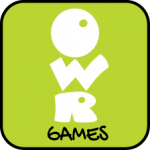 Green OWR Games logo with black boarder around the edge