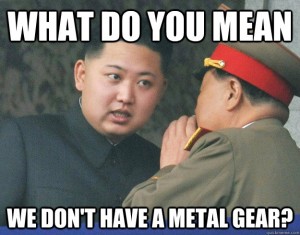 Kim Jong Un Metal Gear meme